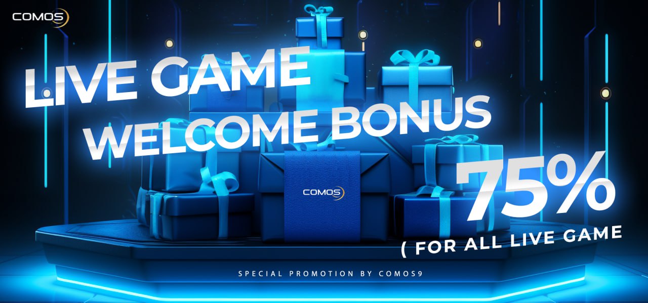 Welcome Bonus Live Game 75% ( 2024 )